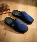 Pánske šľapky Natural Style NS-750 modré
