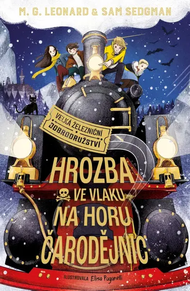 Hrozba ve vlaku na horu čarodějnic (poškozená) - Sam Sedgman, M.G. Leonard