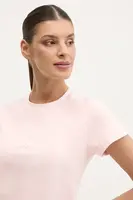 Tričko Guess COLETTE růžová barva, V4YI21 KCDH1