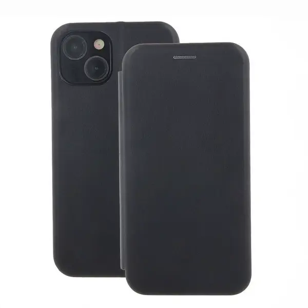 Flipové pouzdro Smart Diva pro Xiaomi Redmi 15 4G /15 5G, černá