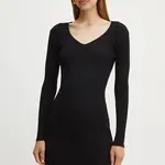 Šaty Guess ISABELLA černá barva, mini, W4BK07 Z3HP2