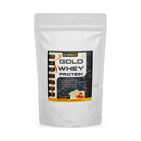 Gold Whey Protein - biela čok.-karamel 1 kg