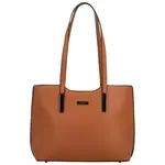 Dámska kabelka na rameno hnedá - Delami Velvet Aura