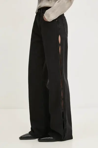 Džíny PURPLE BRAND WIDE SIDE CUT OUT