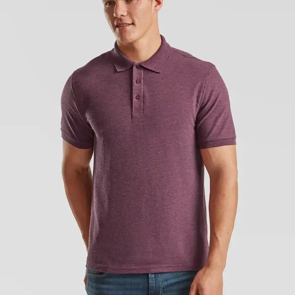 Burgundské pánské kultovní polo 6304400 Friut of the Loom