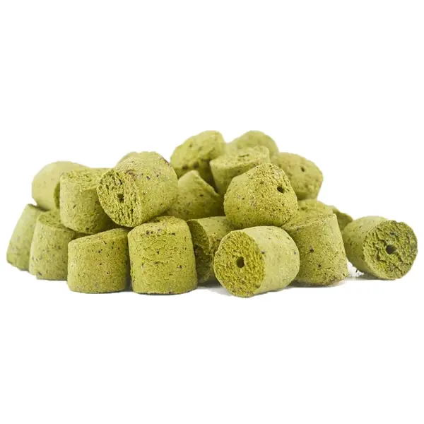Carpway pelety repkové zelené s dierou 10 kg - 18 mm