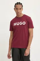 Bavlněné tričko HUGO Dulivio