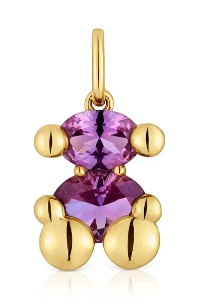 Pozlacený stříbrný přívěsek Tous Bold Bear Lab 1004255400