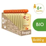 BEGGS Máslová dýně a jablka BIO 12 kusů