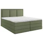 MID.YOU POSTEL BOXSPRING, 180/200 cm, zelená