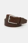Kožený pásek BOSS Erman-L_Sz35 pánský, hnědá barva