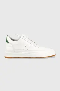 Filling Pieces Kožené tenisky Filling Pieces Low Top Bianco