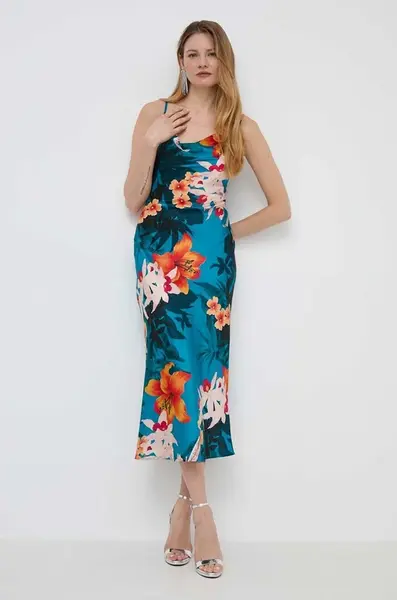 Šaty Guess AKILINA maxi, W3GK85 WD8G2