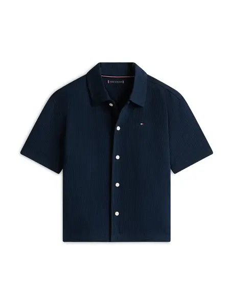 TOMMY HILFIGER Košeľa  námornícka modrá