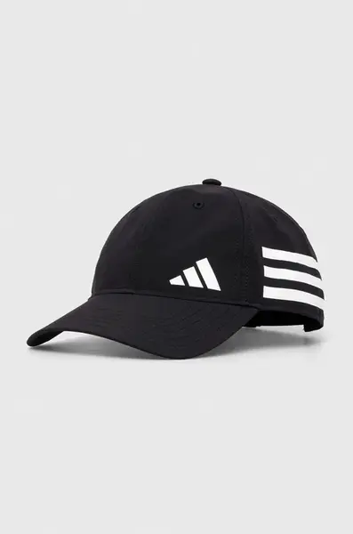 Kšiltovka adidas Performance Bold Baseball černá barva, s potiskem, IS3747