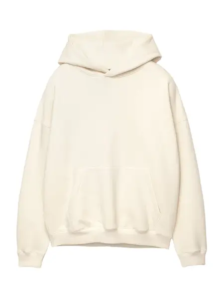 Pull&Bear Mikina  biela ako vlna