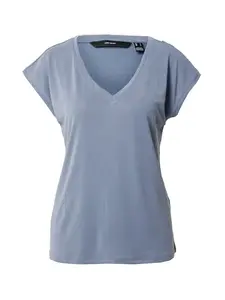 VERO MODA Tričko 'VMFilli'  modrosivá