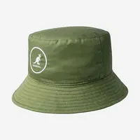 Klobouk Kangol Cotton Bucket zelená barva, bavlněný, K2117SP.OLV-OLIVE