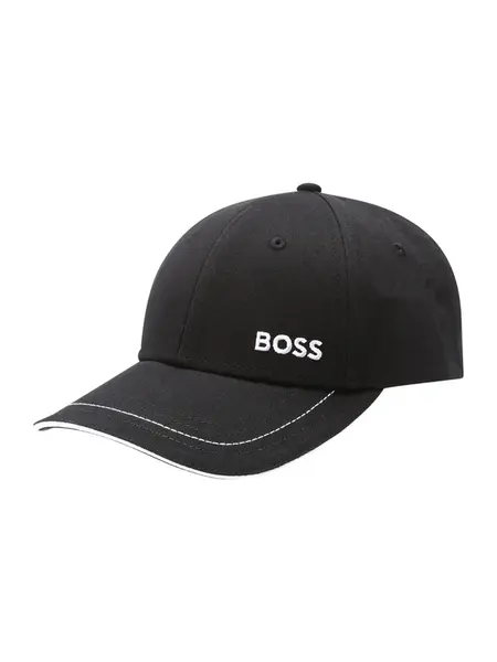 BOSS Čiapka  čierna / biela