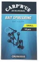 Carp´r´us trn na nástrahu bait spike & ring 10 ks - s