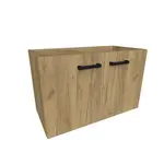 Skrinka pod umyvadlo Paris 80 cm zlatý dub