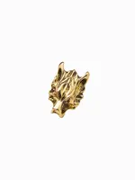 Ombre Metal decorative clothes pin wolf - gold
