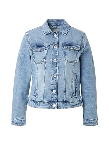 TOM TAILOR Prechodná bunda  modrá denim