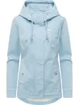 Ragwear Prechodná bunda 'Alvena'  modrá / biela