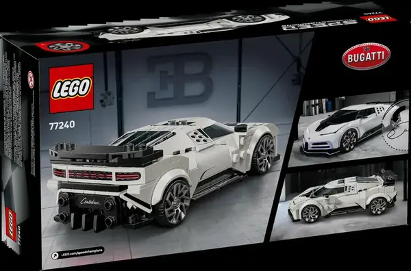 Hyper sportovní auto Bugatti Centodieci - LEGO Speed Champions (77240)