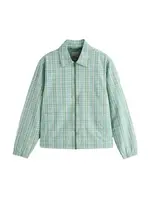 Next Prechodná bunda  pastelovo modrá / sivá / mätová / biela