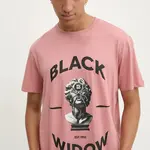 Bavlněné tričko HUGO s potiskem, 50530684