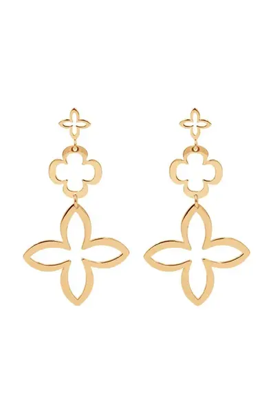 Pozlacené náušnice Lilou Lilia