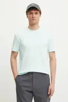 Bavlněné tričko Calvin Klein tyrkysová barva, K10K109894