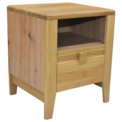 Linea Natura NOČNÍ STOLEK, divoký dub, dub artisan, divoký dub, 45/54/42,7 cm