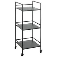 ODKLÁDACÍ STOLEK, černá