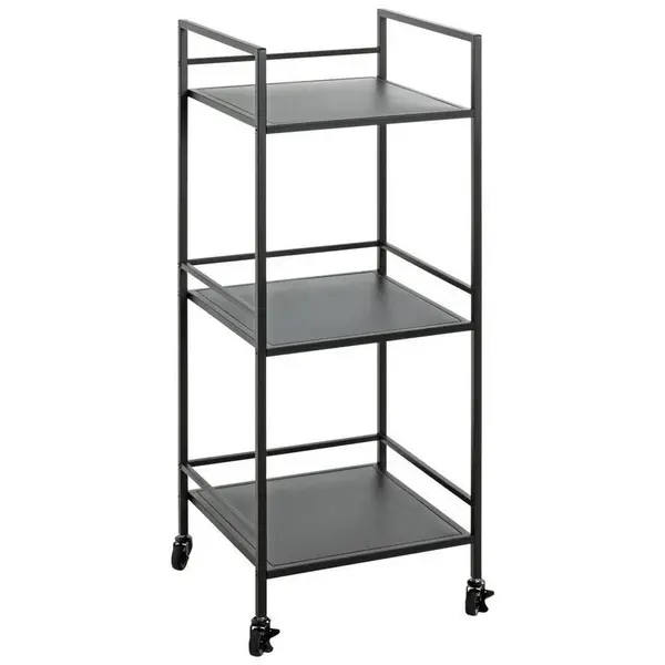 ODKLÁDACÍ STOLEK, černá