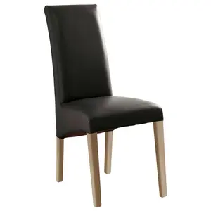 Carryhome ŽIDLE, černá, Sonoma dub