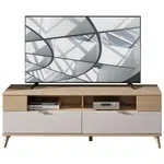 Stylife KOMODA POD TELEVIZI, barvy dubu, kašmírová, 160/56/44 cm