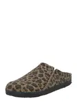 BIRKENSTOCK Papuče 'Zermatt'  hnedá / svetlohnedá / čierna