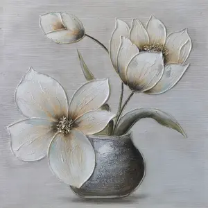 Monee OLEJOMALBA, květiny, 85/85 cm