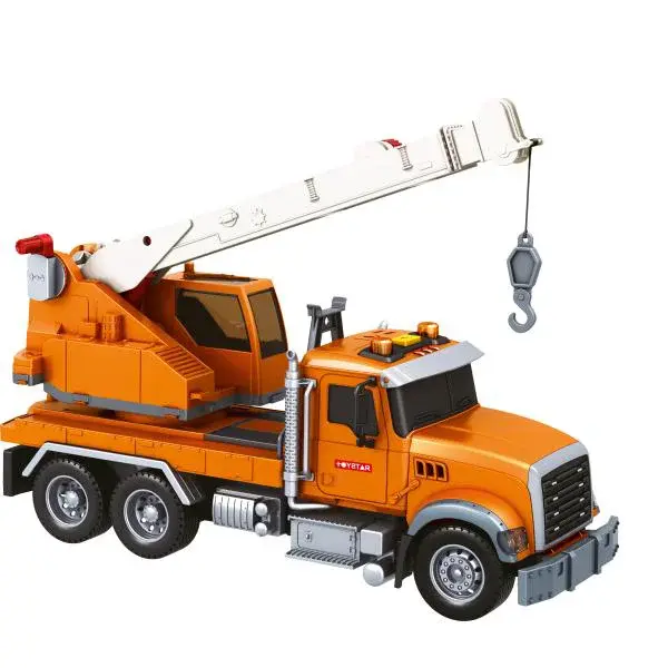 CITY SERVICE CAR - 1:14 - Nákladní auto s jeřábem (se zvukem, světly)