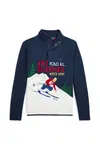 Dětský svetr Polo Ralph Lauren tmavomodrá barva, 323953037001