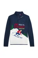 Dětský svetr Polo Ralph Lauren tmavomodrá barva, 323953037001