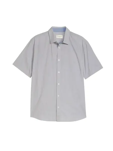 TOM TAILOR Košeľa  sivá melírovaná