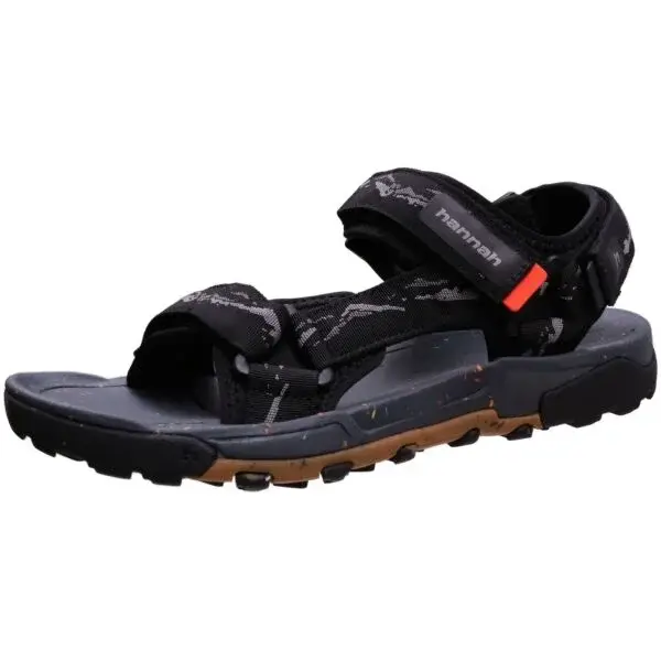 Hannah GARNET M Pánske outdoorové sandále, čierna, veľkosť