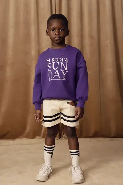 Dětská bavlněná mikina Mini Rodini Sunday