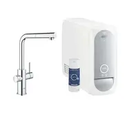 Grohe Blue Home - Dřezová baterie Connected s výsuvnou koncovkou, s chladícím zařízením a filtrací, chrom 31927001