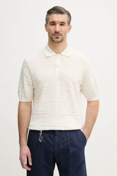 Bavlněné polo tričko Paul&Shark