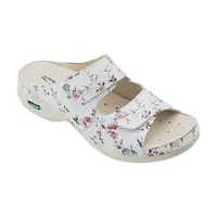 VIENA WG8F1 dámske šľapky prateľné, kvety, veľkosť: 41