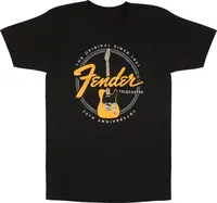 Fender Telecaster 75th Tele Tee Vintage Black XXL